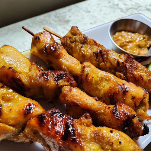 Malaysian Chicken Skewers